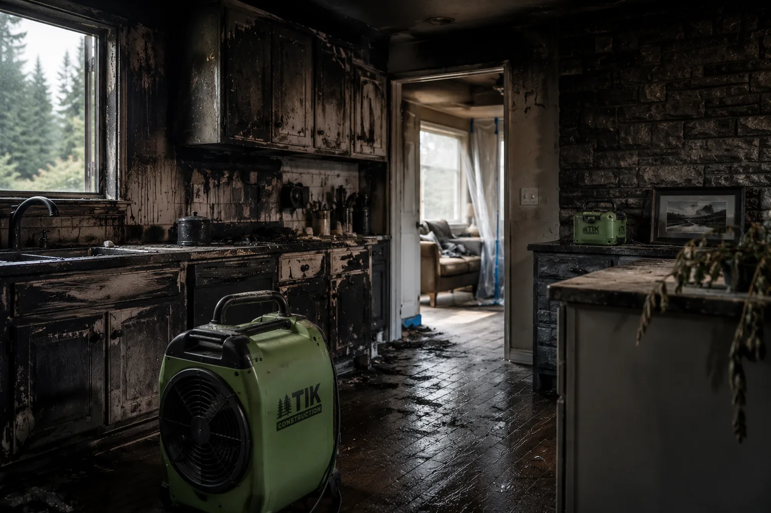 Fire & Smoke Damage — TIK Construction