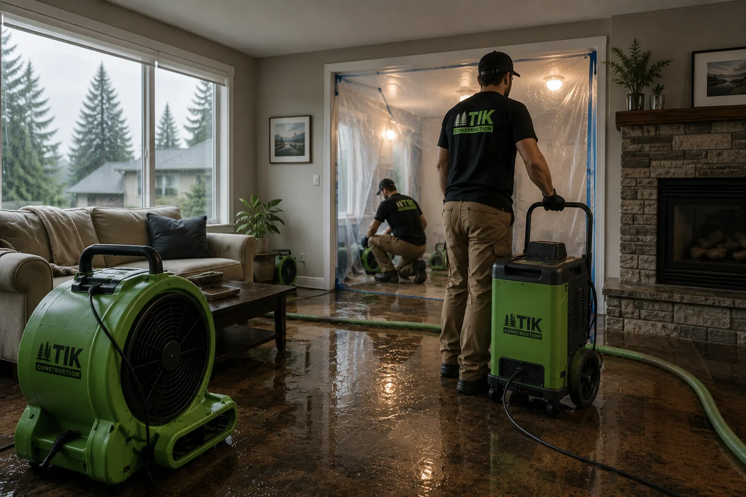 Water Damage Restoration — TIK Construction
